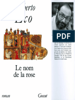 Le Nom de La Rose Umberto Eco - Retail