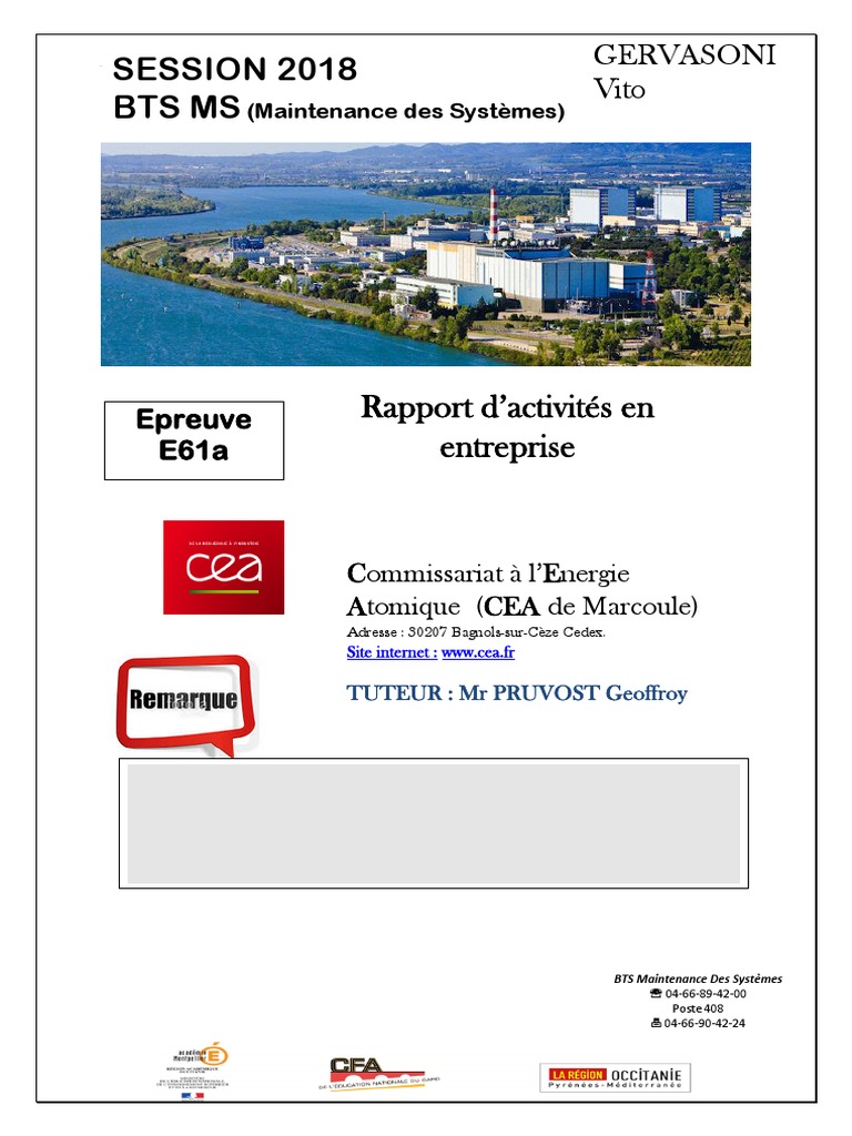 rapport-de-stage-bts-ms-au-cea-marcoule-pdf-r-acteur-nucl-aire