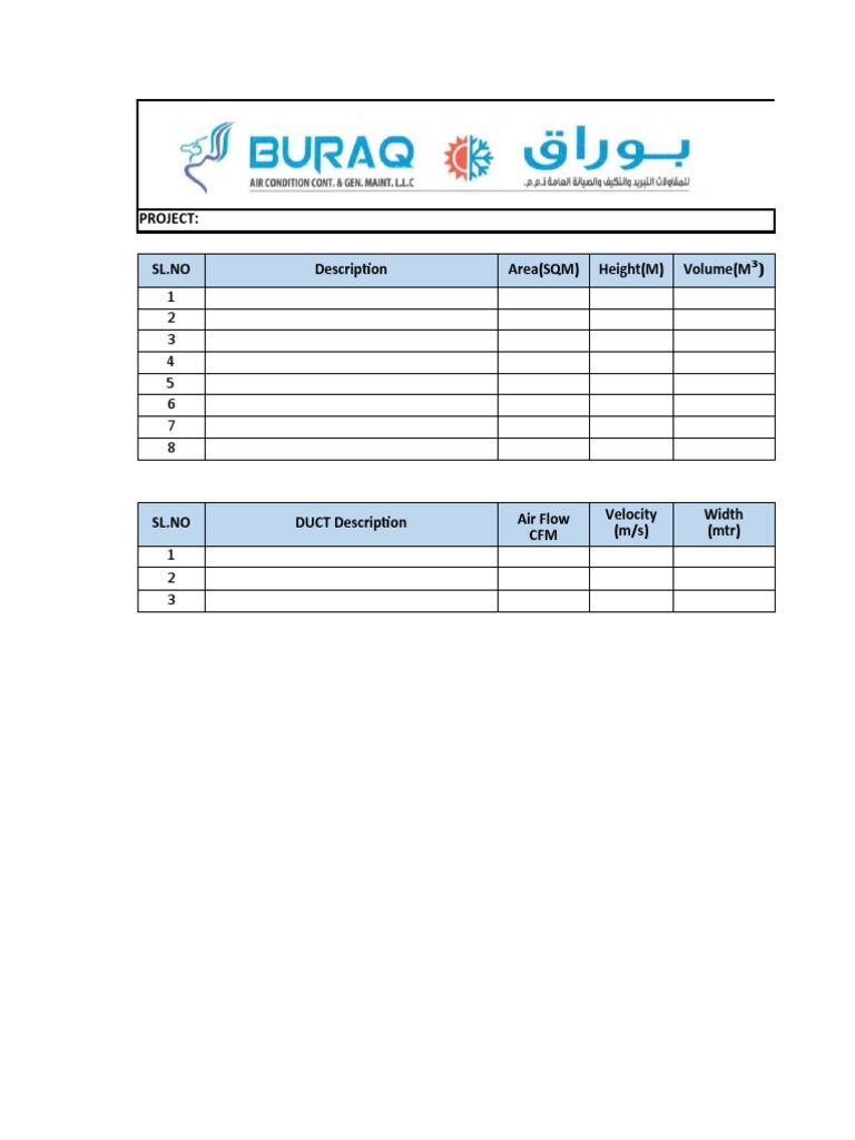 Exhaust CFM Calculator PDF Home