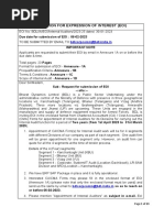 Notification Cum Application For LIE-FY2023-24 | PDF | Consultant 