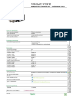 TCSEAAF11F13F00 DATASHEET RS SR-RS