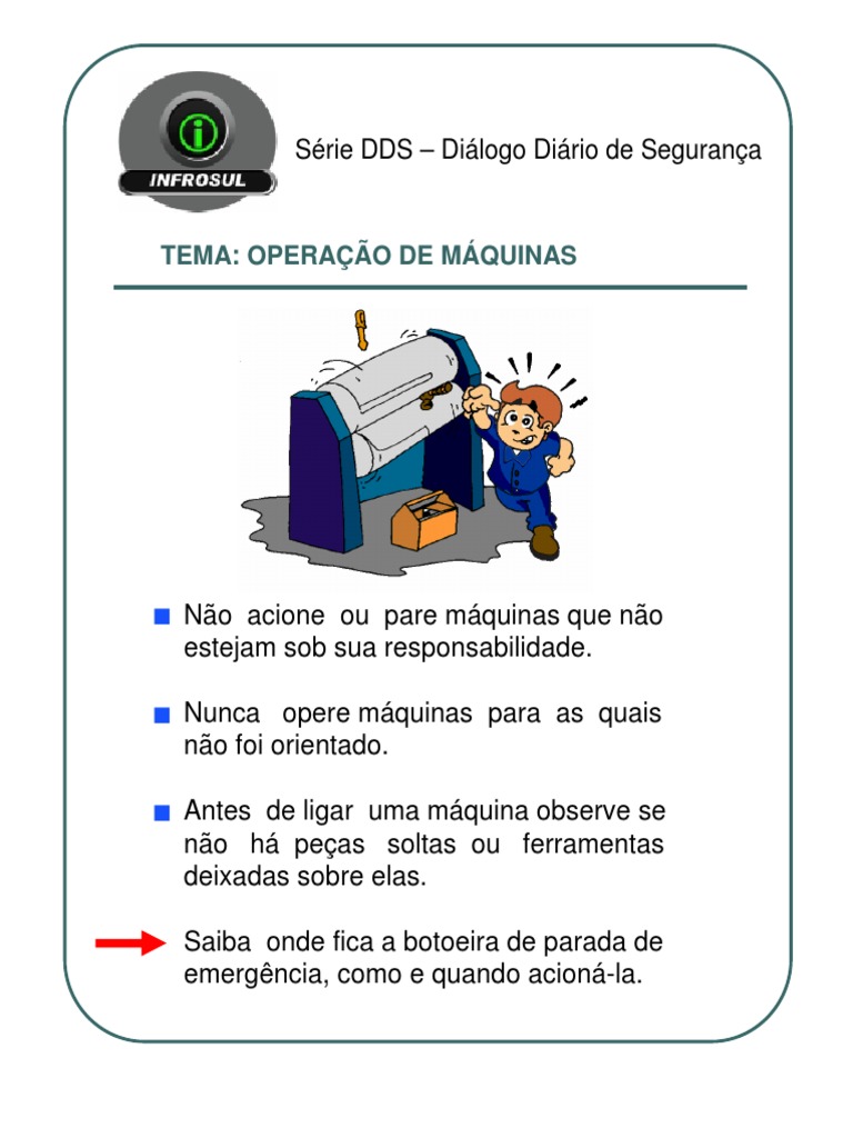 DDS Operacao de Maquinas | PDF