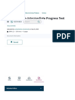 Grammar - Pre-Intermediate Progress Test Unit 9 Test A - PDF - Lee Harvey Oswald - Violence PDF