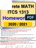Discrete Math Lecture #03 HW 2022 PDF
