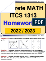 Discrete Math Lecture #04 HW 2022 PDF
