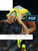 High Jump Example Program