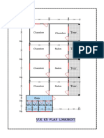 Terr.: Vue en Plan Logement