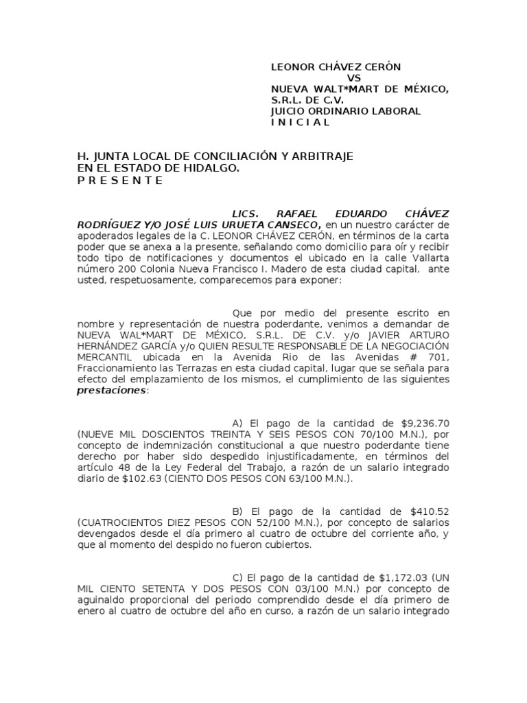 Formato Demanda Laboral | PDF | Salario | México