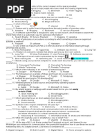 Summative Test I Etech