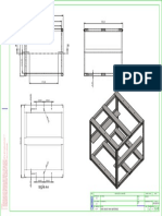 Mini rack para baterias com especificações de acabamento