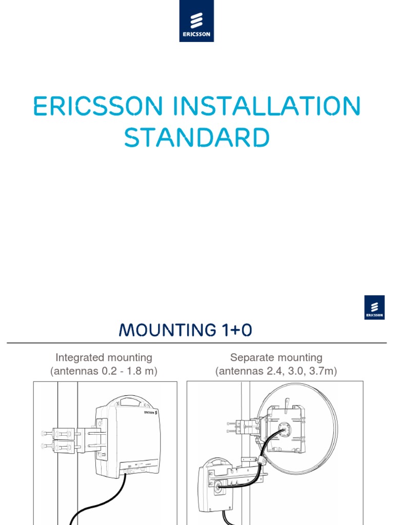 00.KDR TRAINING Norme Ericsson PDF PDF Antenna (Radio) Waves