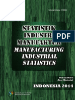 Statistik Industri Manufaktur - Bahan Baku 2014 PDF