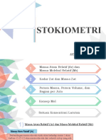 Stokiometri: Ayu Putu Arya Mega Utami, S.PD