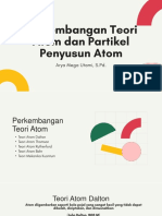 Perkembangan Teori Atom Dan Partikel Penyusun Atom PDF