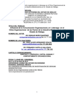 Influencia Del Liderazgo y Comunicacion Organizacional en El Clima Organizaciona de La Pymes de La I PDF