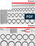 SUPRA-03 - Catálogo Würth Fixação Anel Elástico Interno Externo