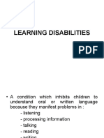 1learning Diabilities