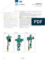 Paranchi Pneumatici A Catena Serie PROFI: PROFI Series Air Chain Hoists