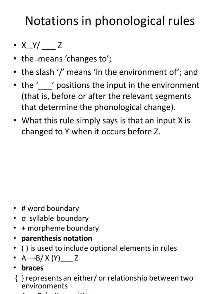 Phonological Rules With Practice Download Free Pdf Phonology Phoneme