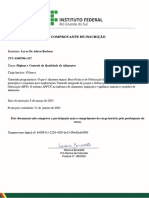 Higiene e Controle de Qualidade de Alimentos-Comprovante de Inscrição 1692239 PDF