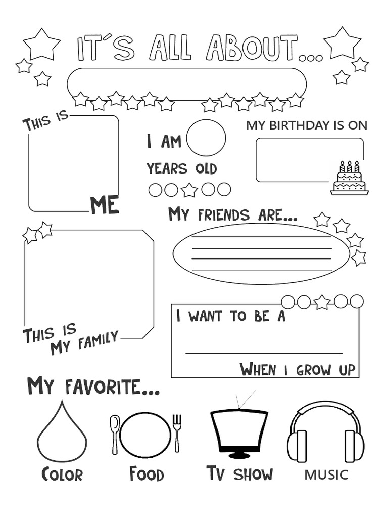 All About Me | PDF