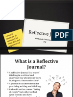 Reflective Journal 2017