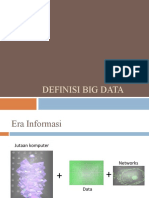 DEFINISI BIG DATA DAN PENGGUNAANNYA