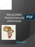 (Hebe Novich) - Religiones tradicionales africanas