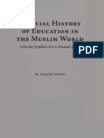 A Social History of Education in The Muslim World