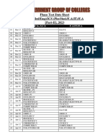 Inter Part II Phaes Date Sheet