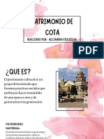 Patrimonio de Cota PDF