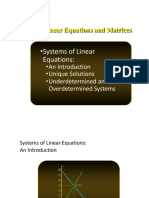 IE234 Courseware - Matrix Methods in Solving Systems of Linear Equations - Part 1 PDF