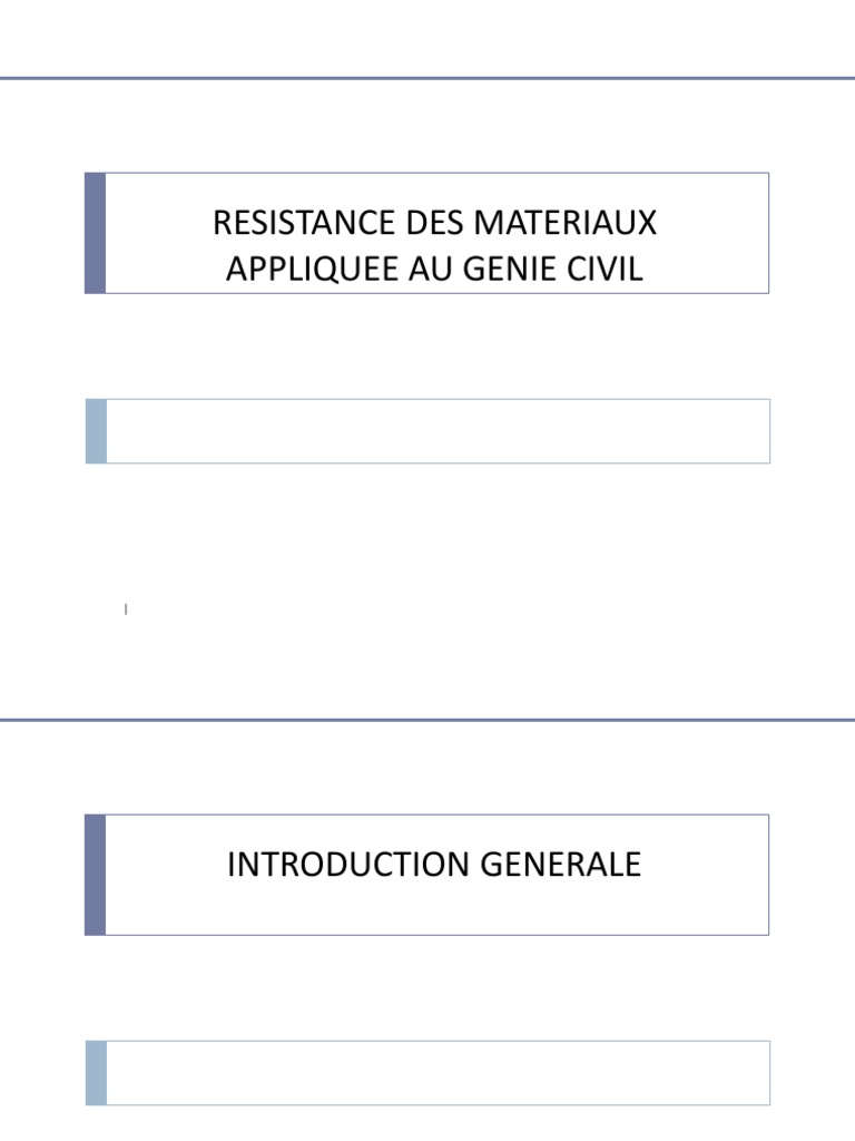 RDM - C PDF | PDF | Résistance des matériaux | Mécanique des milieux ...