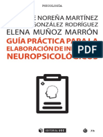 Guía Práctica para La Elaboración de Informes Neuropsicológicos (Noreña Martínez, David de González Rodríguez Etc.)