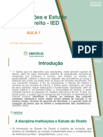 Aula 1 IED - Introdução PDF