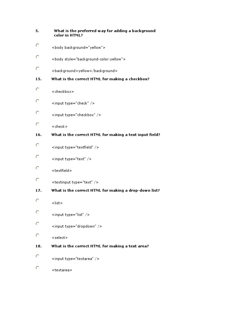 HTML Formatting and Input Types: Exploring Common Code for Basic Form ...