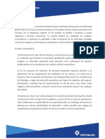 Política de Recursos Humanos PDF