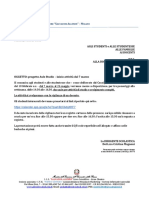 Circ. 161 Progetto Aule Studio Inizio Attività Dal 7 Marzo