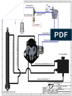 Esquema de Ligação Hidráulico-Pneumático Com Bomba 3V3P