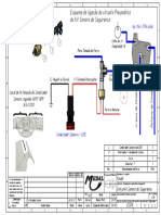 Esquema de Ligação Kit Segurança Sonoro e Lumino CSS01