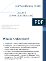 Lecture 2 Styles of Architecture