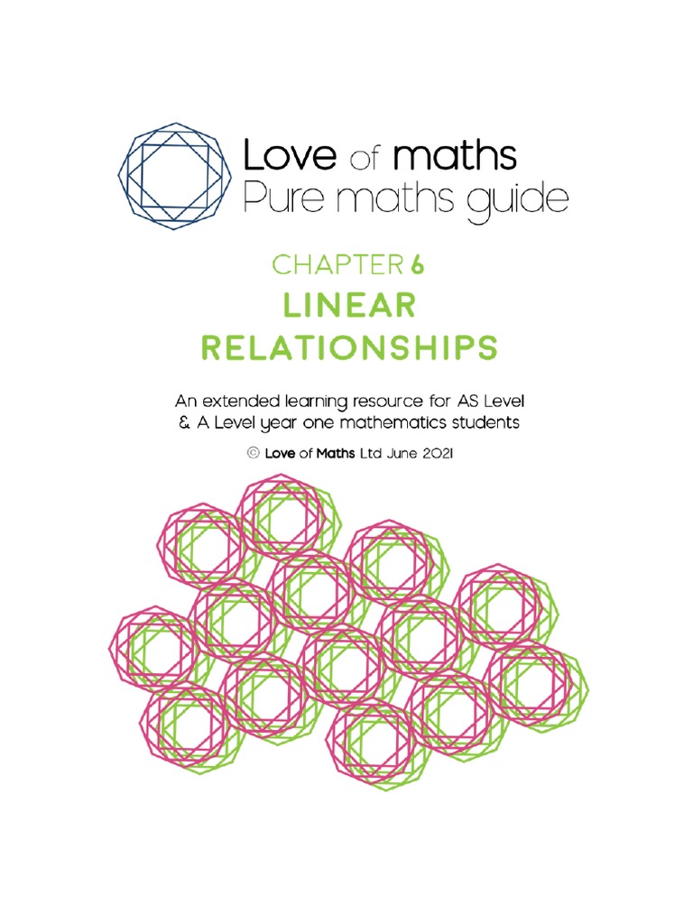 Linear Relationships Study Guide | PDF | Equations | Factorization