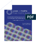 Pure Maths Guide From Love of Maths