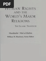 Human Rights AND THE World's Major Religions, The Islamic ...