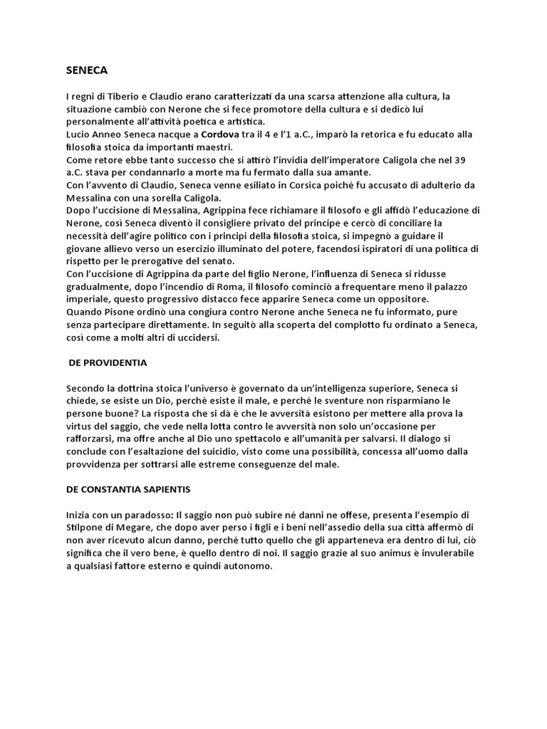 SENECA | PDF