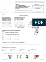 Avaliação CMNSG - 405 - Geografia