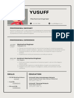 1 Page Resume