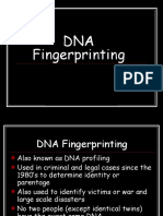 DNA Fingerprinting