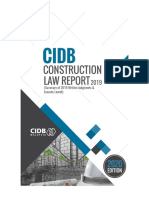 Cidb Construction Law Rprot 2019