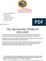 Assosa University Group Assignment Analyzes Top Computer Security Threats
